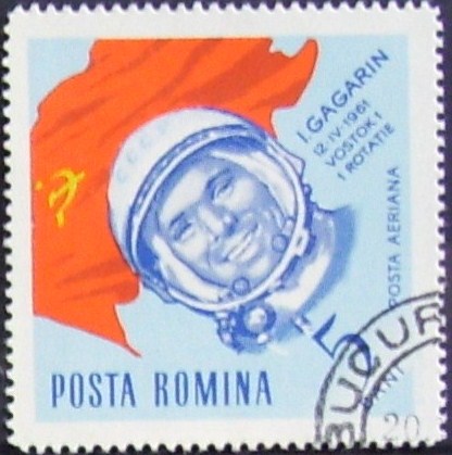 Sello de Yuri Gagarin